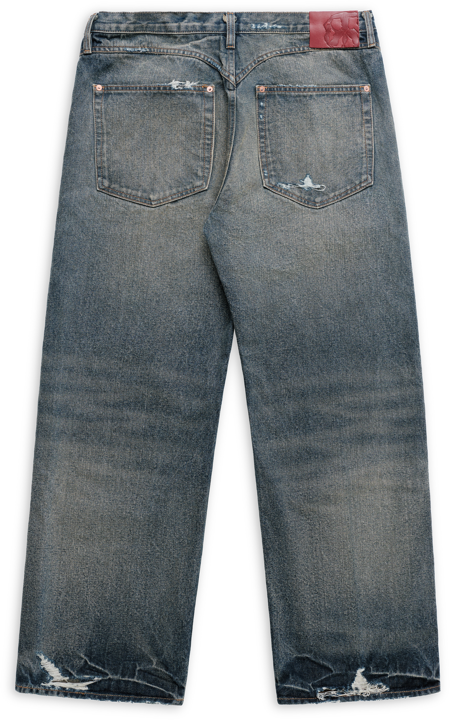 P001SELV “EL PORTO” WASHED JEANS (LIMITED MADE TO ORDER)