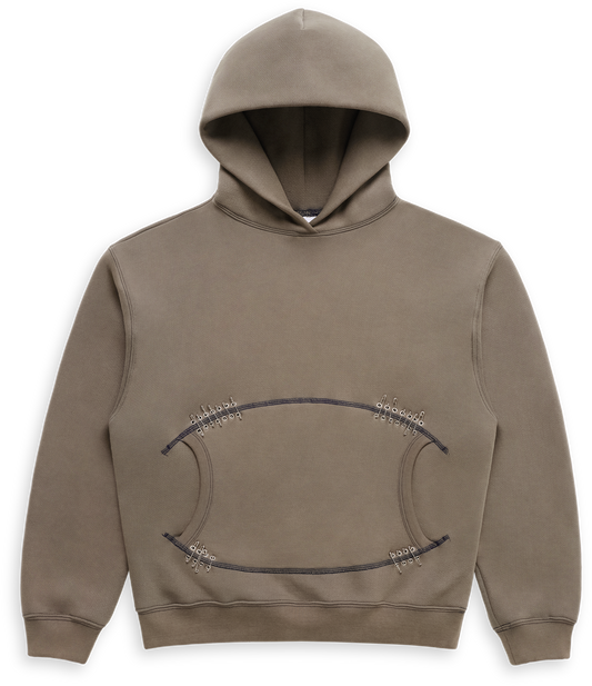 YE-BINS-H001 “FLEECED” HOODIE