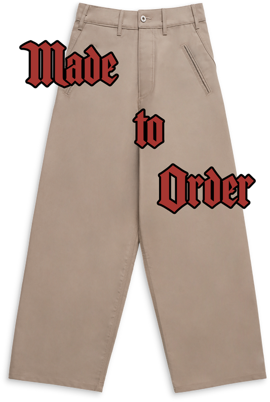 P002 “KHAKI” PANTS (LIMITED MADE TO ORDER)